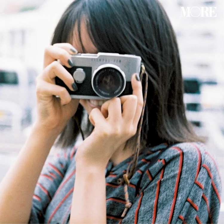 カメラ女子の唐田えりかは、フィルムカメラが楽しくて♡【モデルのオフショット：最近のマイブーム編】