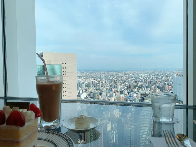 【名古屋一景色の良いcafe:カフェ ド シエル】in高島屋の51階