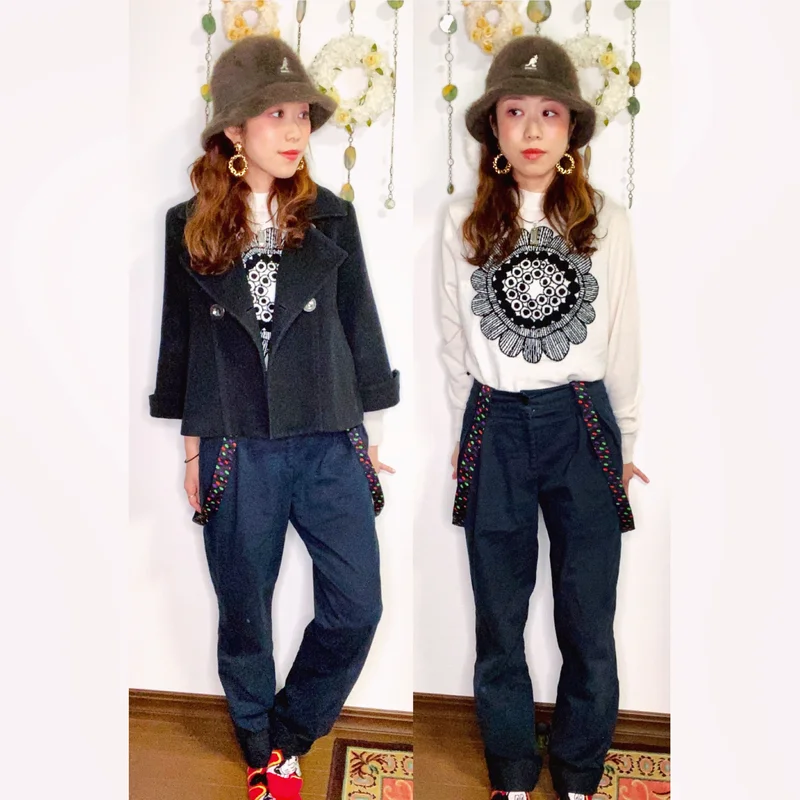【オンナノコの休日ファッション】2020.10.17【うたうゆきこ】