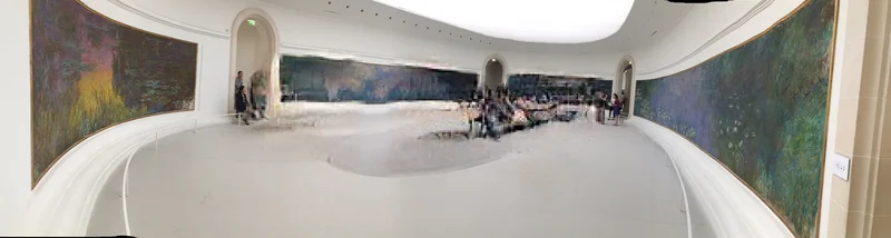 オランジュリー美術館　モネ　睡蓮の部屋
