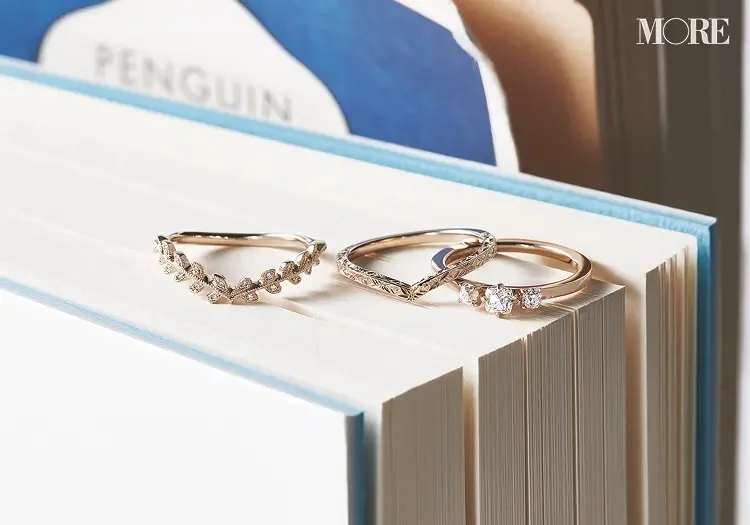 結婚指輪におすすめのアベリのエンゲージメントリングとマリッジリングとダイヤモンドリング