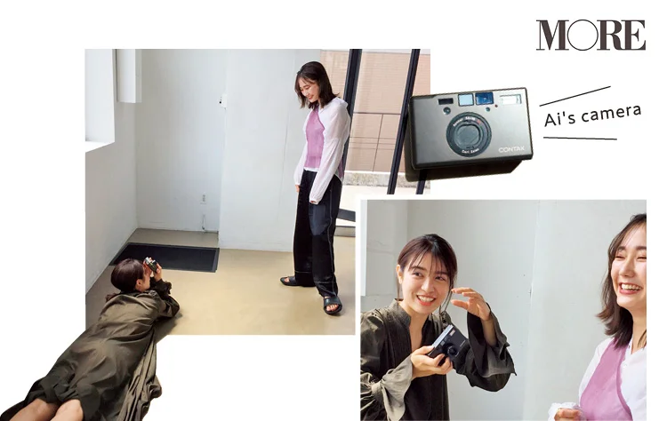 松本愛はカメラ女子！ その腕も、熱の入りもすごいんです‼︎【モデルのオフショット】