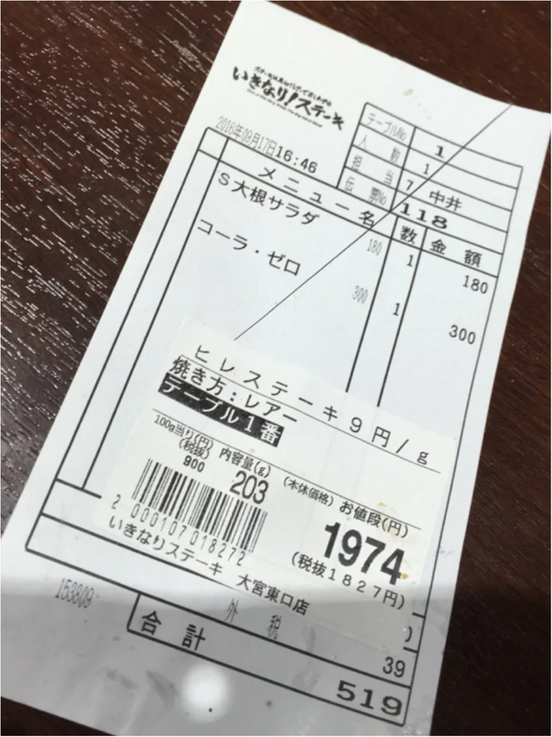 ♡立ち食いステーキ店 【いきなりステーキの画像_10