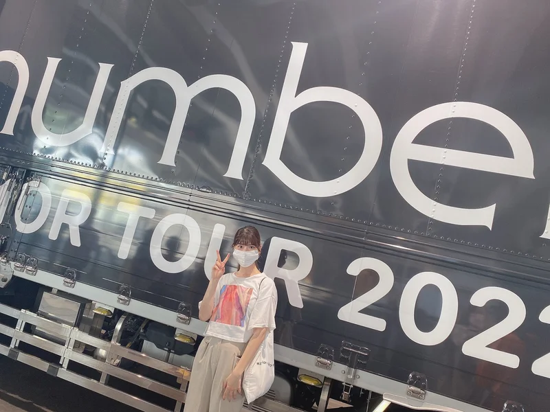 back number SCENT OF HUMOR TOUR 2022のツアートラック