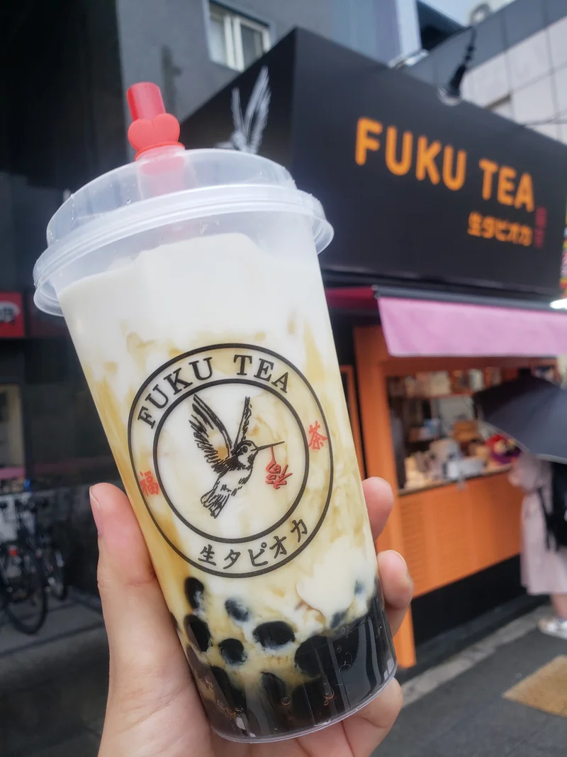 大阪で1店舗の「FUKU TEA」の生タピオカが美味しすぎる！！