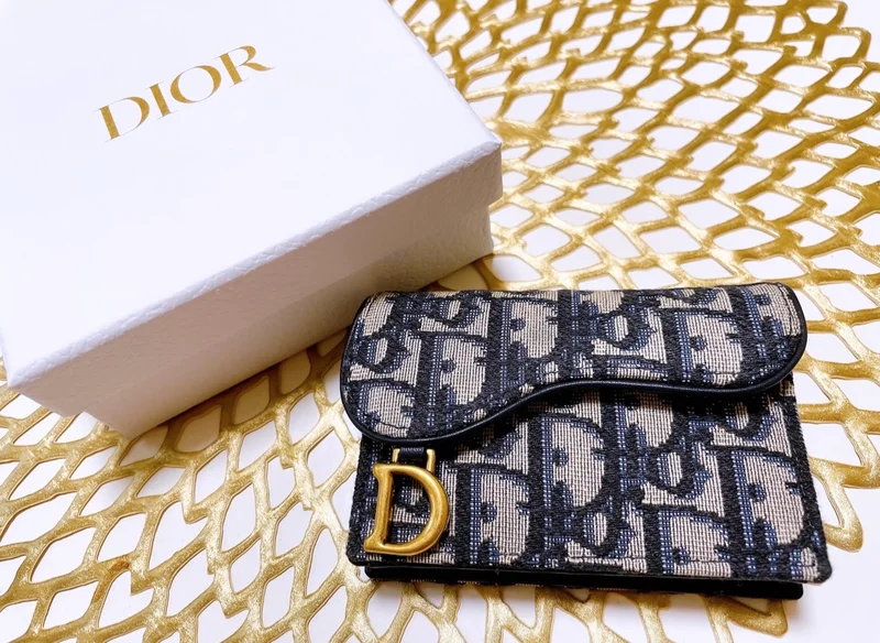 売りストア Dior saddle オブリーク カードケース サドル 折り財布