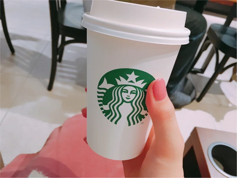 スタバからカフェインレスのcoffee♡ディカフェ スターバックス ラテがstart!!!♡