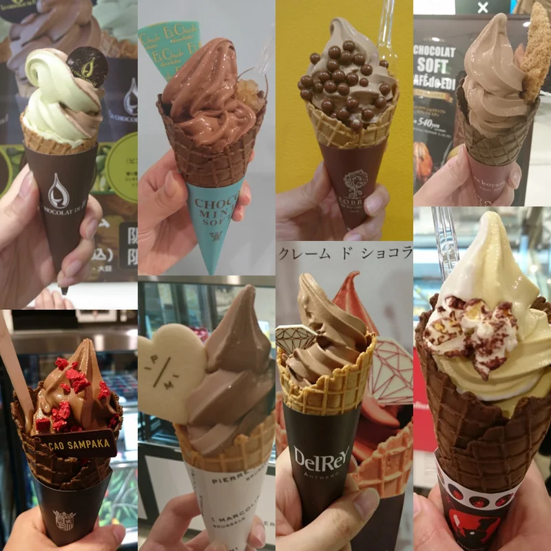 ≪阪急うめだ本店≫チョコレート博覧会2019☆食すべきソフトクリーム特集