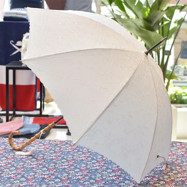 母の日ギフト、フォックス・アンブレラの白い傘