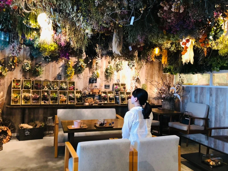 【長野 カフェ】お花に囲まれた素敵なカフェ