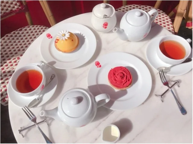 【#東京カフェ巡り】『パッション ドゥ ローズ／白金高輪』でインスタ映え抜群なケーキを発見♡