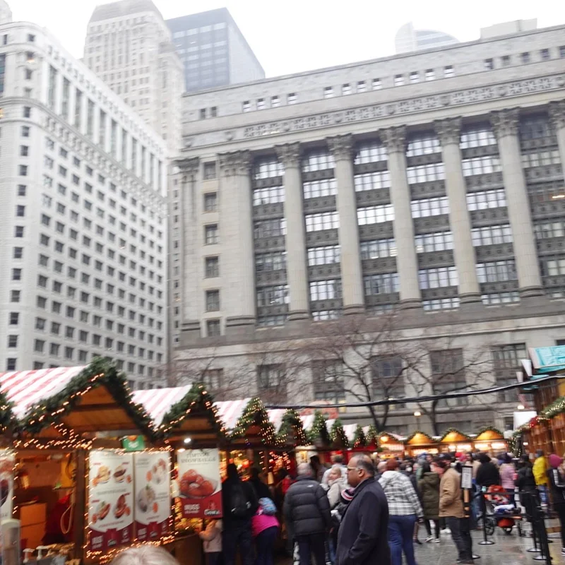 シカゴのクリスマスマーケット