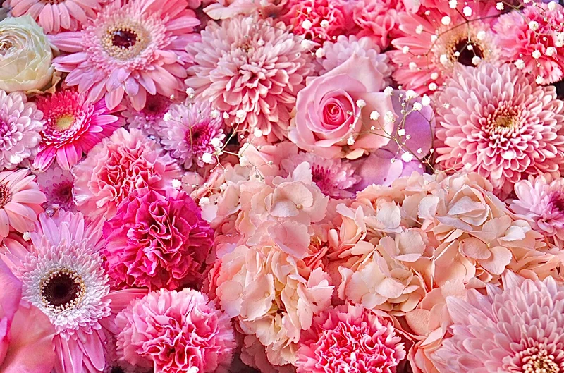 【一度は訪れたい】可愛すぎるピンクの花手の画像_4
