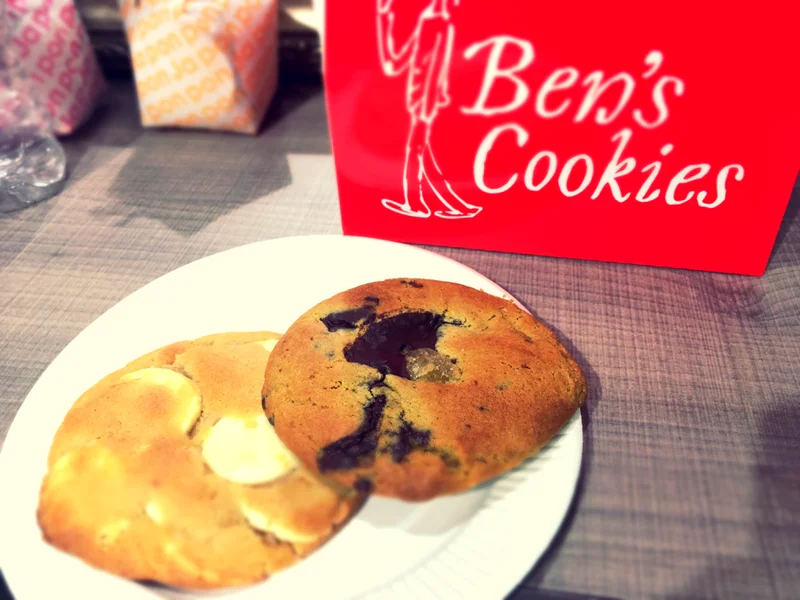 イギリス発人気クッキー専門店、Ben's cookiesたべてみました♡