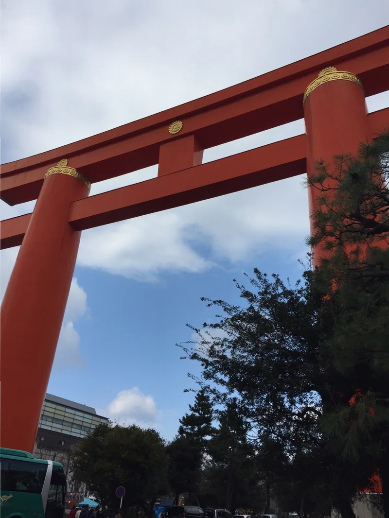 初詣は京都・平安神宮へ。2017年「なりの画像_1