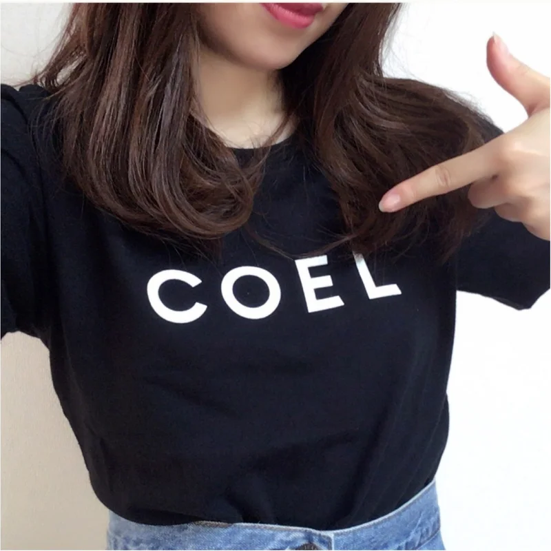 2018年夏マストアイテムのロゴT！わたしのお気に入りは"COEL"のロゴTシャツ♡