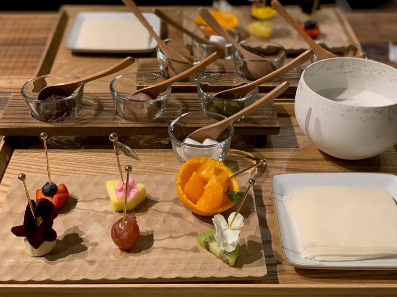 【京都カフェ】自分で包むフルーツ大福「包華堂」でお菓子作り体験