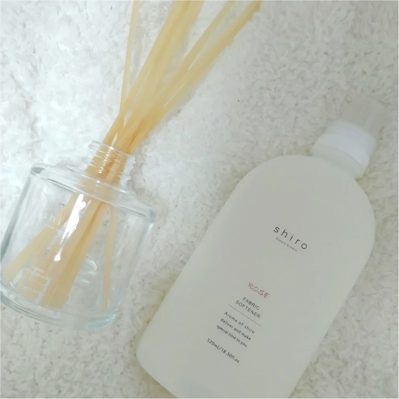 【shiro】シンプルなデザインに癒しの香り♡shiro(シロ)のホームケアアイテム使い始めました♡♡