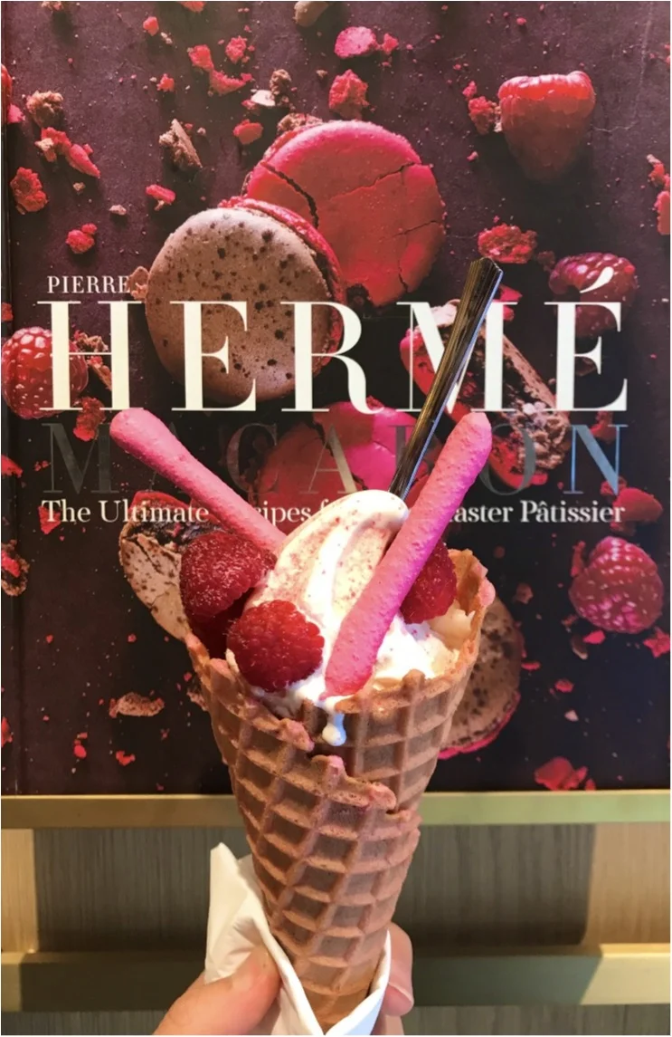 【SWEET】マカロンの王道♡ピエール・エルメのソフトクリームが食べられるのは9/30迄♡