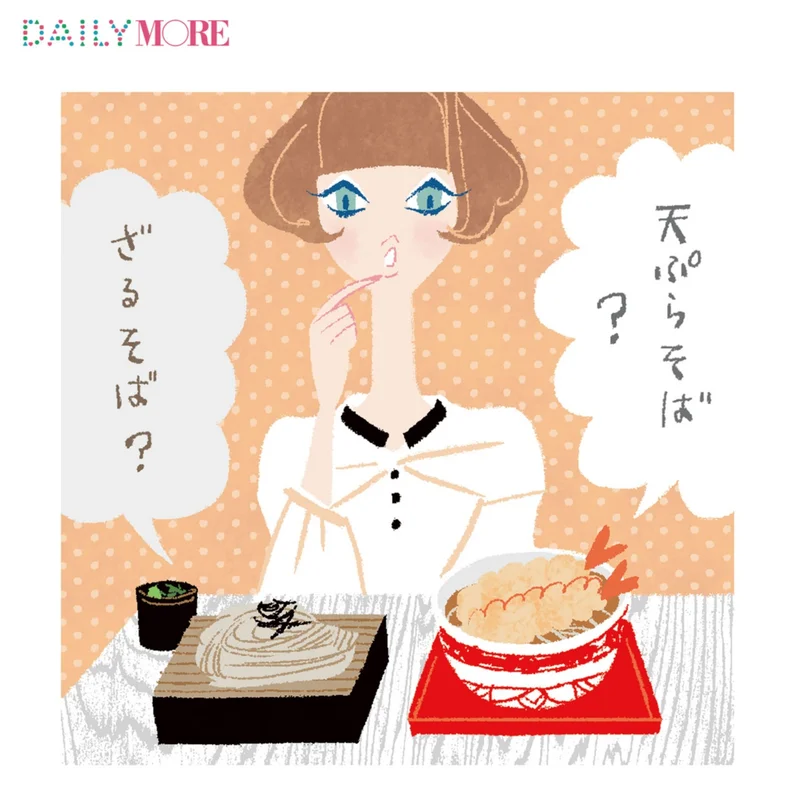 やせたいなら、ざるそばより天ぷらそばを！　「太らない生活」どっちでSHOW！～食事編～