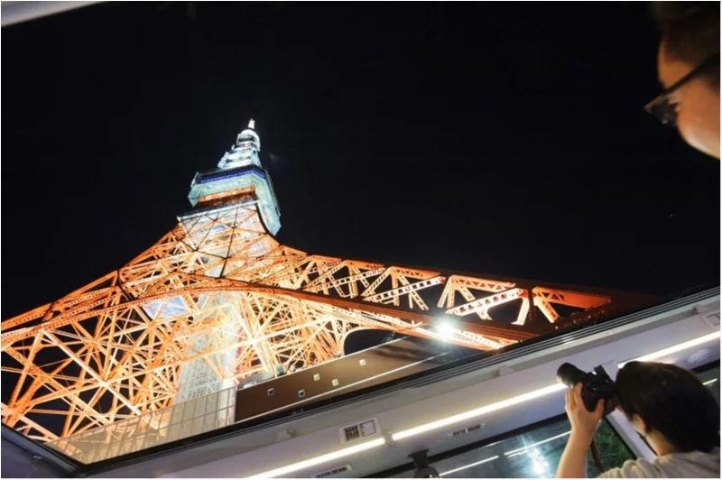 レストランバスで東京タワーなどの観光名所やフレンチが堪能できる