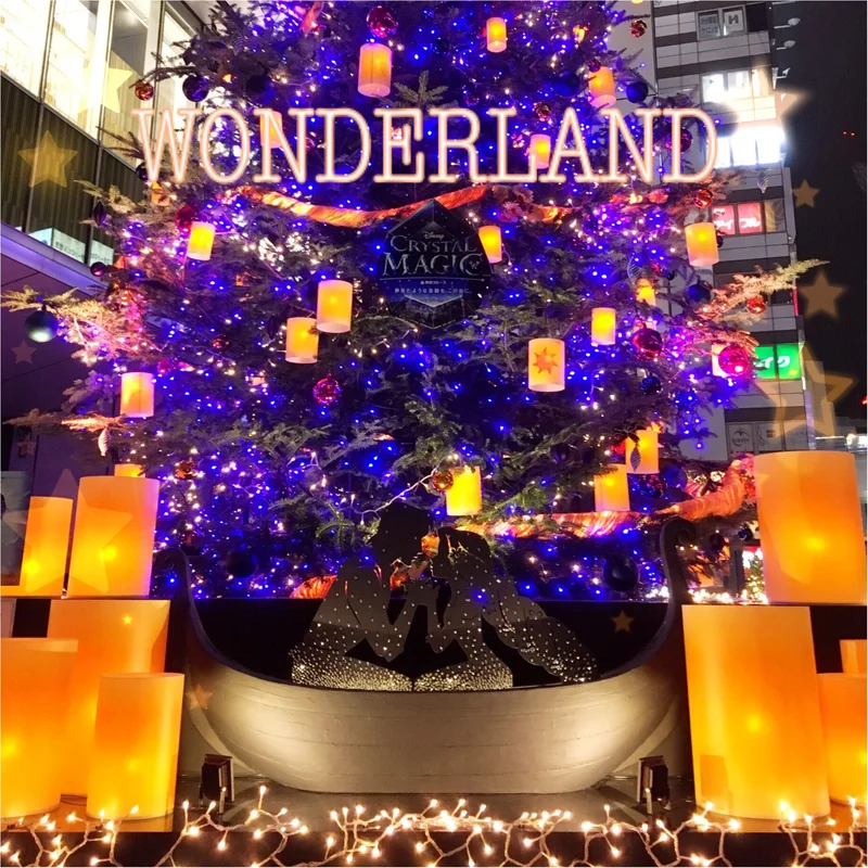『渋谷ヒカリエ』のクリスマスはディズニープリンセスたちとコラボ♡『ラプンツェル・ツリー』点灯式に行ってきました(﹡´◡`﹡ )♡