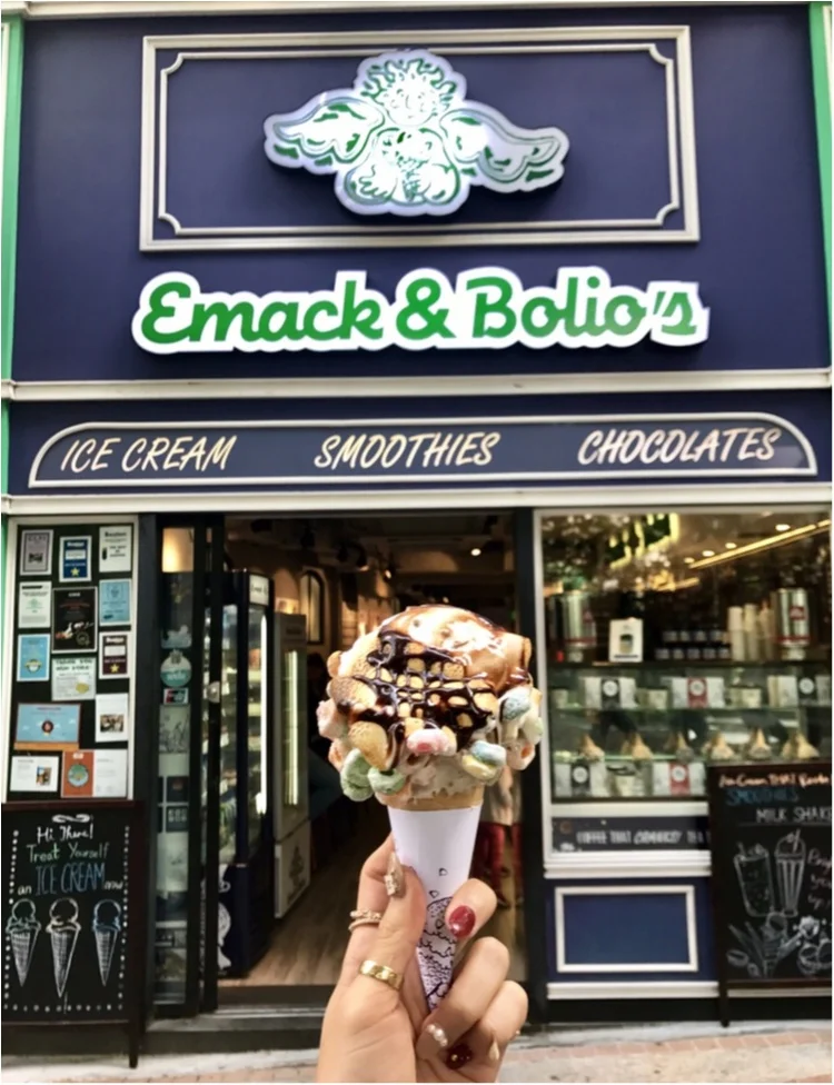 【TRIP】香港旅で行きたいアイス屋さん♡ Emack & Bolio's