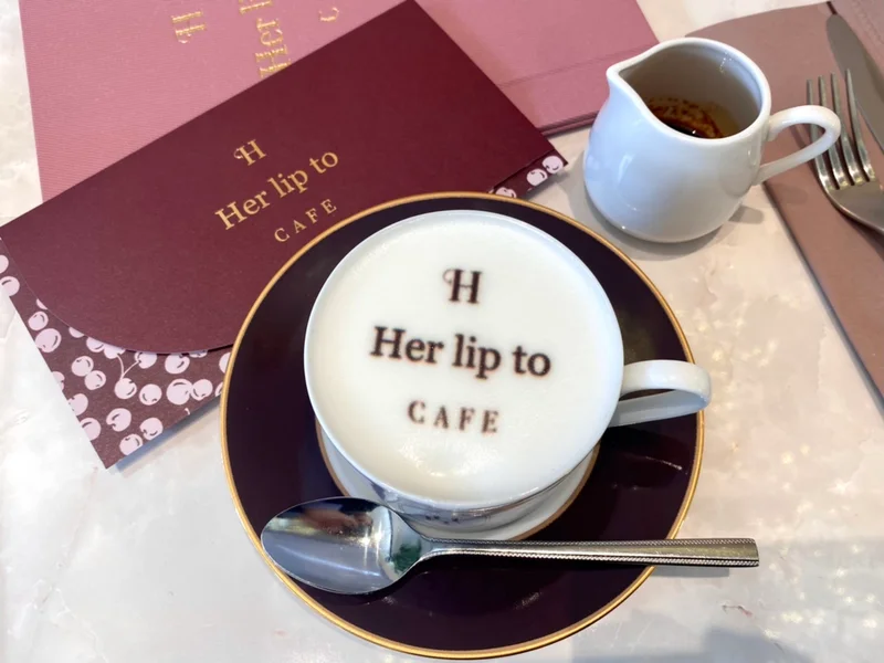 【正規店定番】Her lip to cafe限定　5点セット 食器