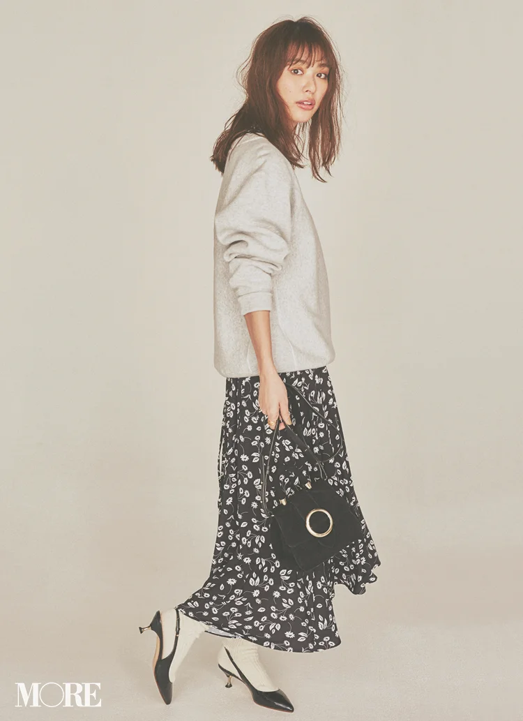 今着られて春もいける柄を選ぶなら 花柄 と ストライプ が正解だって 知ってた ファッション コーディネート 代 More