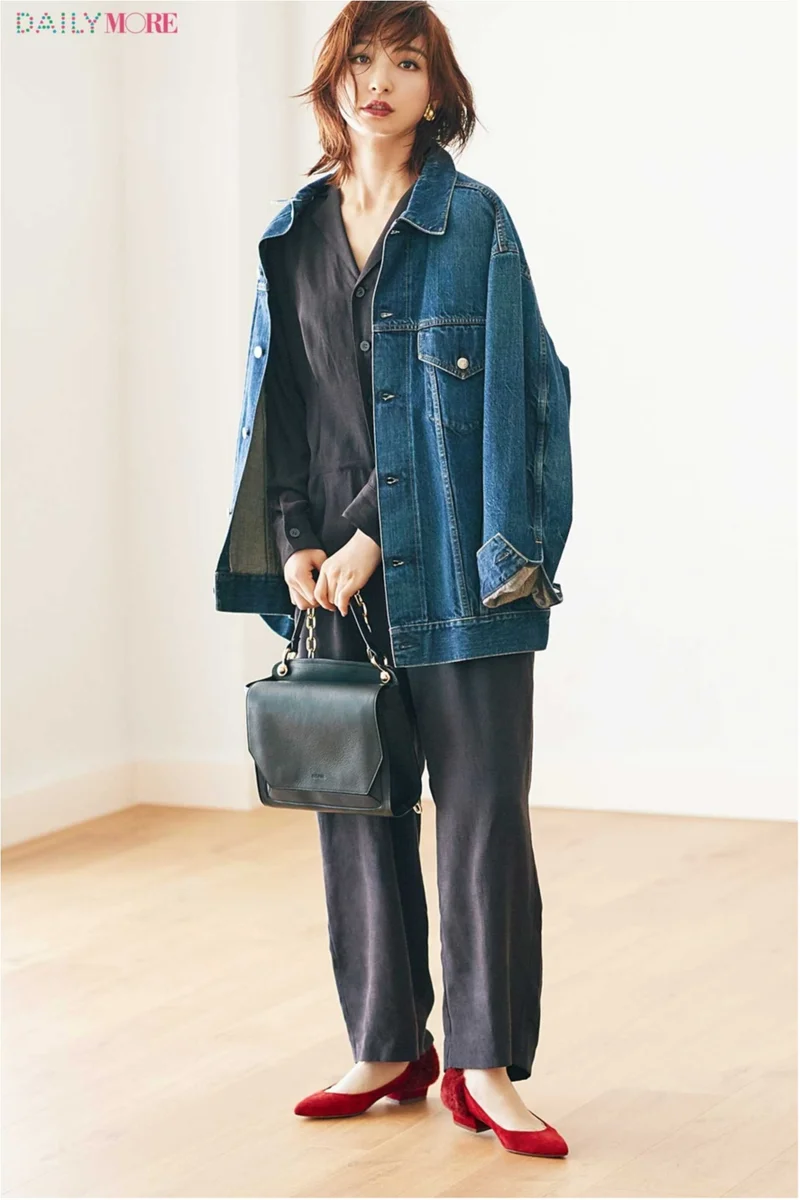 ライトアウターの定番といえばコレ 秋に着たい Gジャン コーデまとめ ファッション コーディネート 代 More