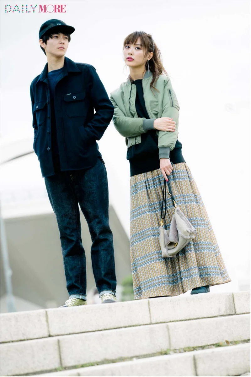 雰囲気似てる服 でより素敵カップルに カップルコーデ まとめ ファッション コーディネート 代 More