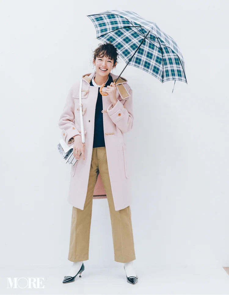 全女子チェック ピンク ネイビー配色がいちばんモテるらしいぞ ファッション コーディネート 代 More