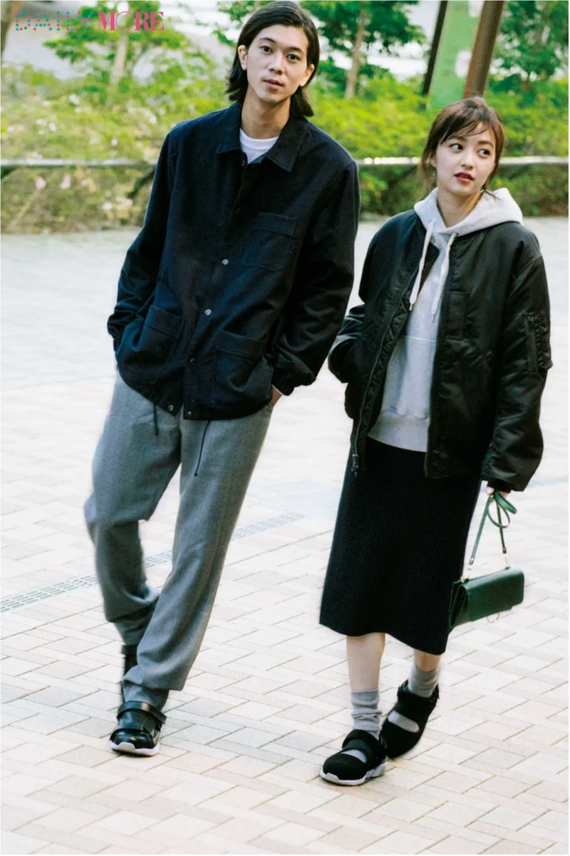 雰囲気似てる服 でより素敵カップルに カップルコーデ まとめ ファッション コーディネート 代 More