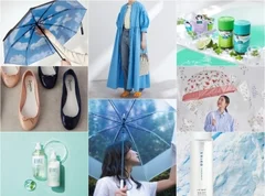 梅雨対策アイテム10選！エモい空色の傘やおしゃれワンピースで雨の日も快適