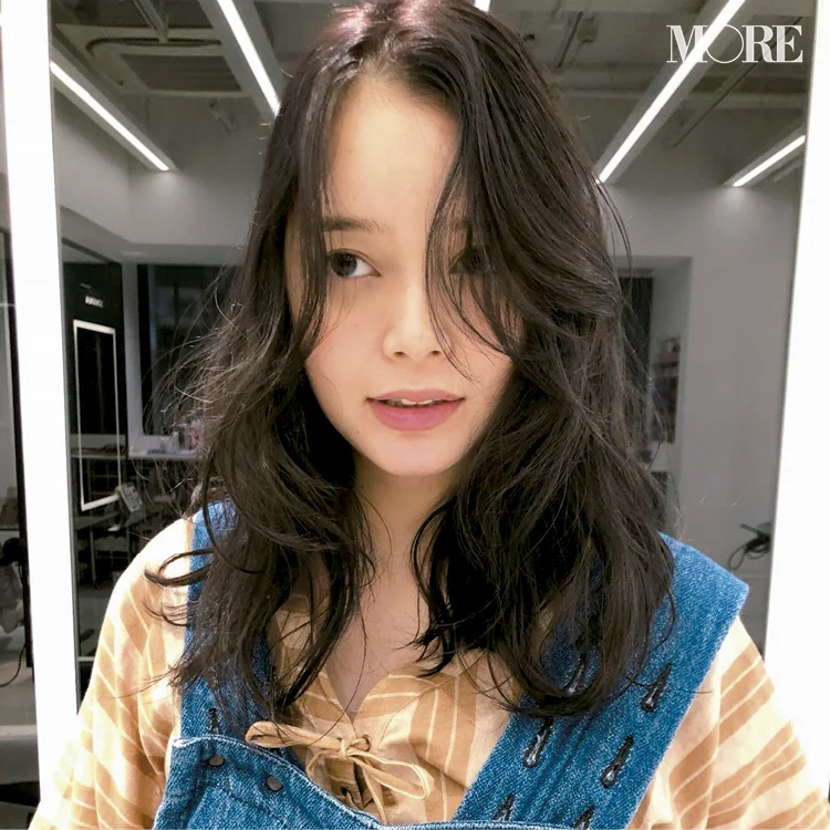 岸本セシルが黒髪に ヘアカラーチェンジで気分転換 モデルのオフショット 最近のマイブーム編 モアモデルズ More