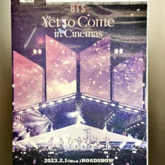 【2月1日より全世界同時公開】映画『BTS: Yet To Come in Cinemas』を見てきました！