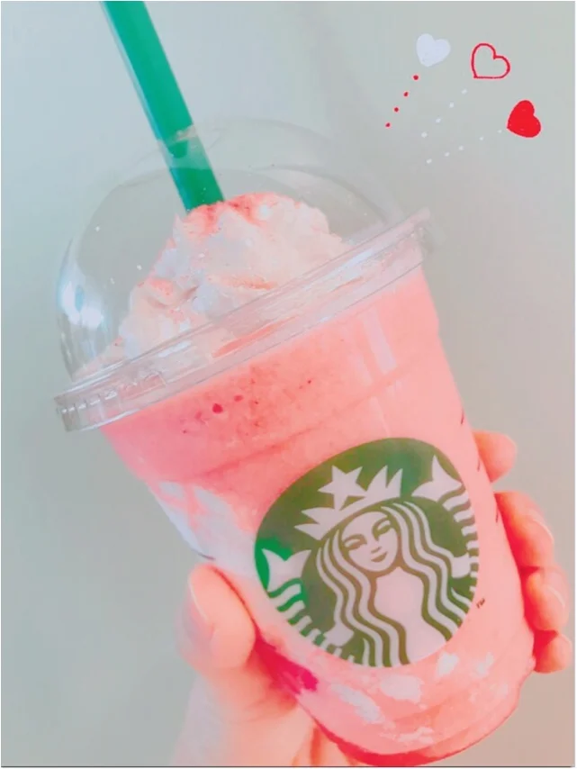 スタバの新作情報 イチゴ過ぎる イチゴ感 が味わえる ストロベリーベリーマッチフラペチーノ 超かわいい ピンクドリンク にカスタムする方法まで Moreインフルエンサーズブログ Daily More