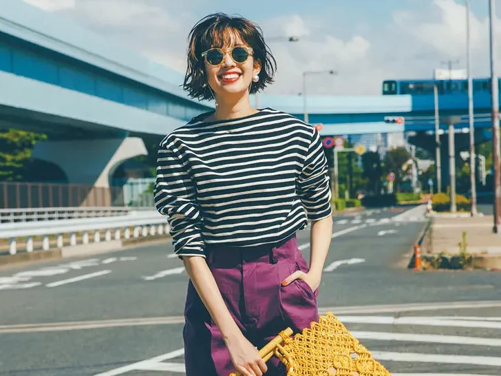 ボーダーコーデ特集 大人っぽくて可愛い春夏コーディネート見本 ファッション コーディネート 代 More