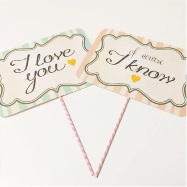 花嫁diy フォトプロップスで結婚式をかわいくしちゃおう Moreインフルエンサーズブログ More