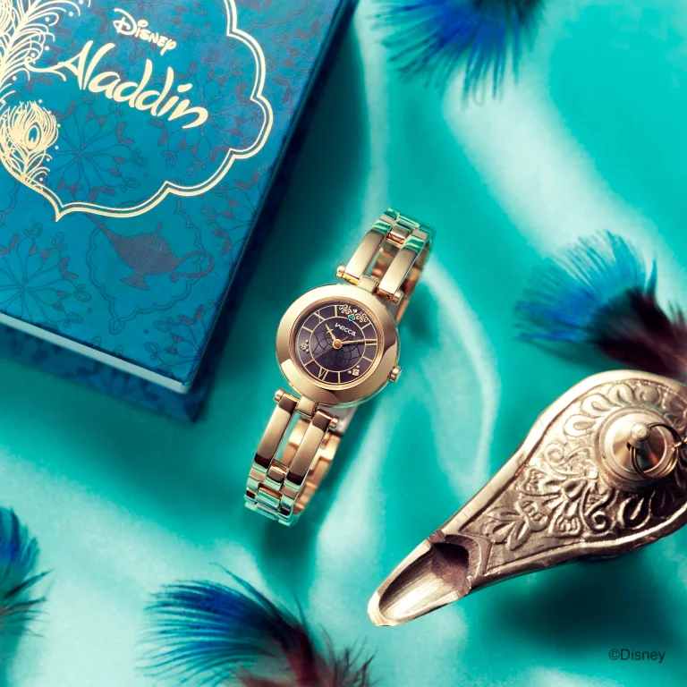 ハスの花や魔法のじゅうたんも アラジン の世界を表現したウオッチを ウィッカ が発売中 ファッション コーディネート 代 More