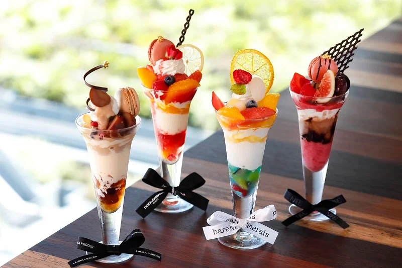 Nars など4つのコスメブランドと 原宿の 資生堂パーラー が限定コラボ パフェとミニコスメがセットに グルメ More