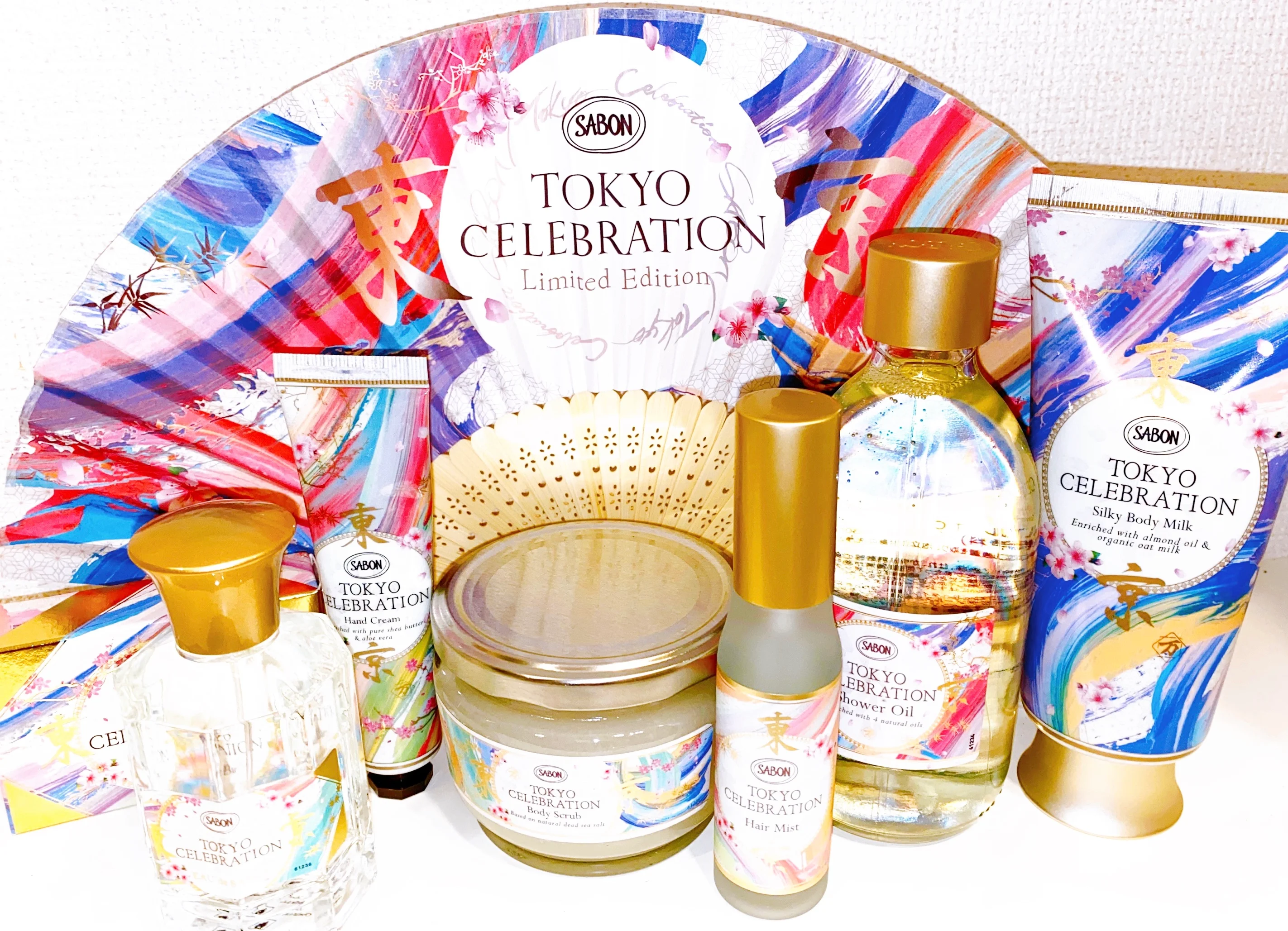 素晴らしい SABON TOKYO BOX入り東京セレブレーションギフト３点セット