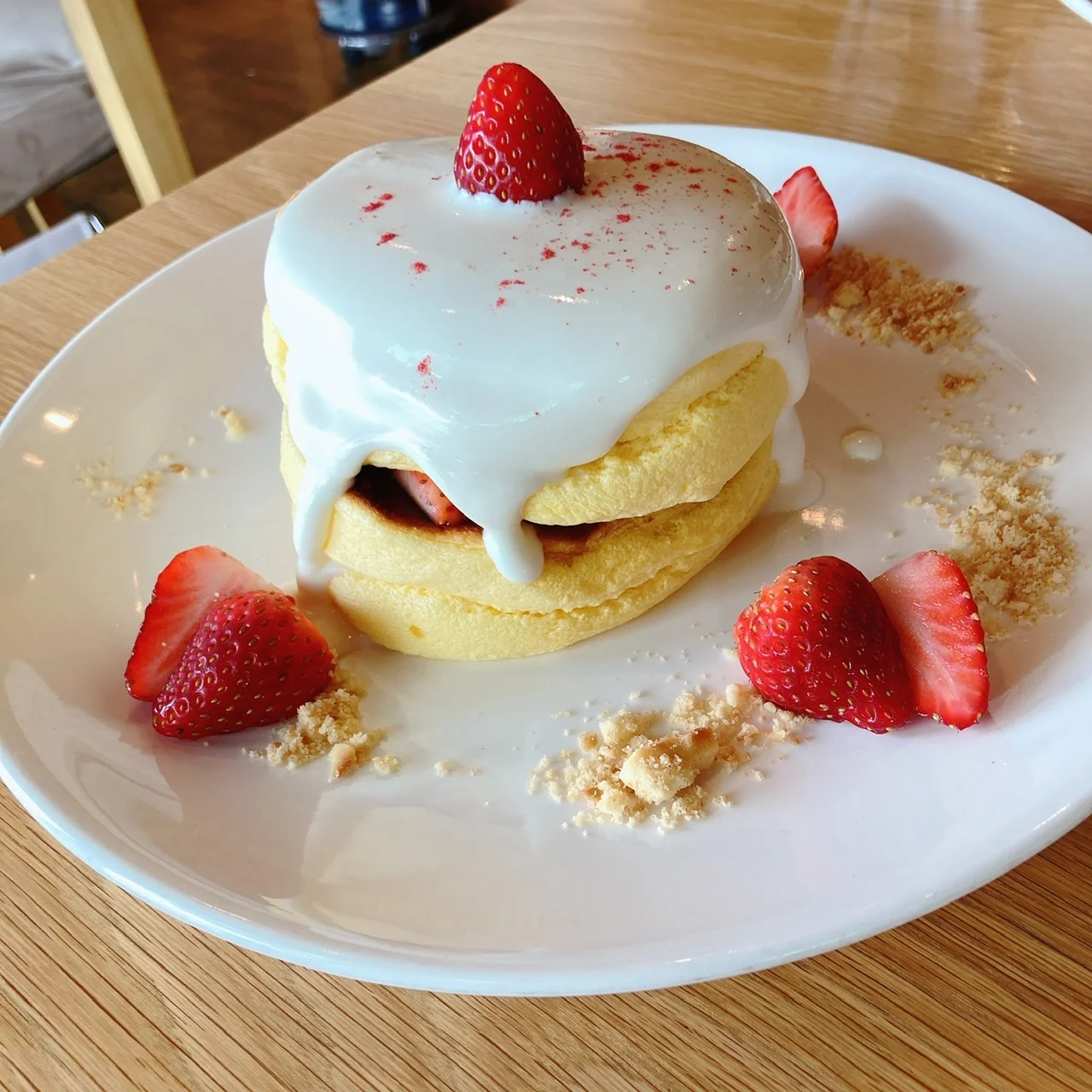 山梨カフェ 山中湖畔でおしゃれパンケーキ Cafe The Park Moreインフルエンサーズブログ More