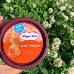 【ハーゲンダッツ新作】とろける濃厚キャラメルがたまらない美味しさ《ヘブンリーキャラメル》アレンジもしてみた！