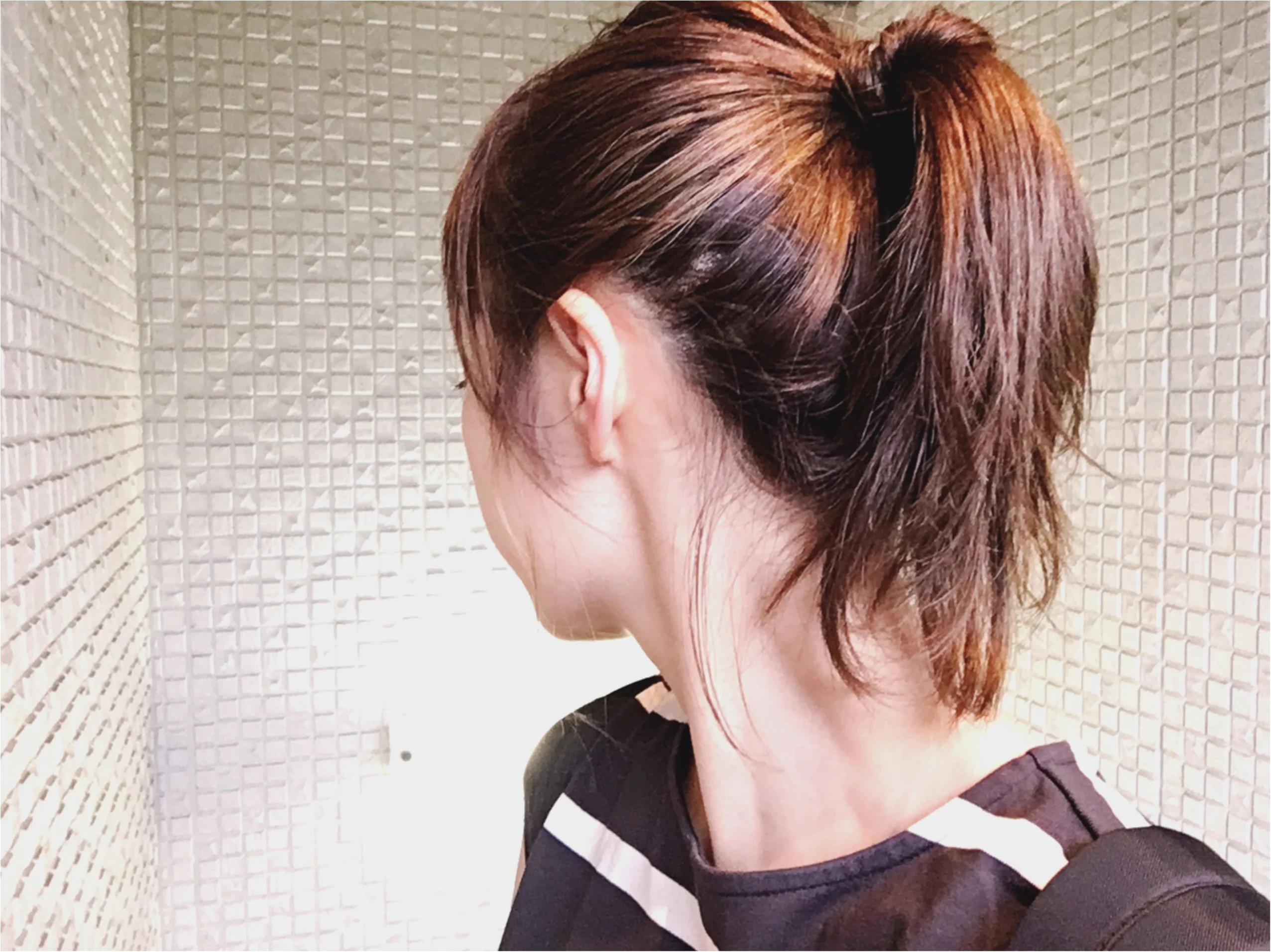 真夏のヘアアレンジ ロブ でも高い位置でポニーテールが作れちゃうんです Moreインフルエンサーズブログ More