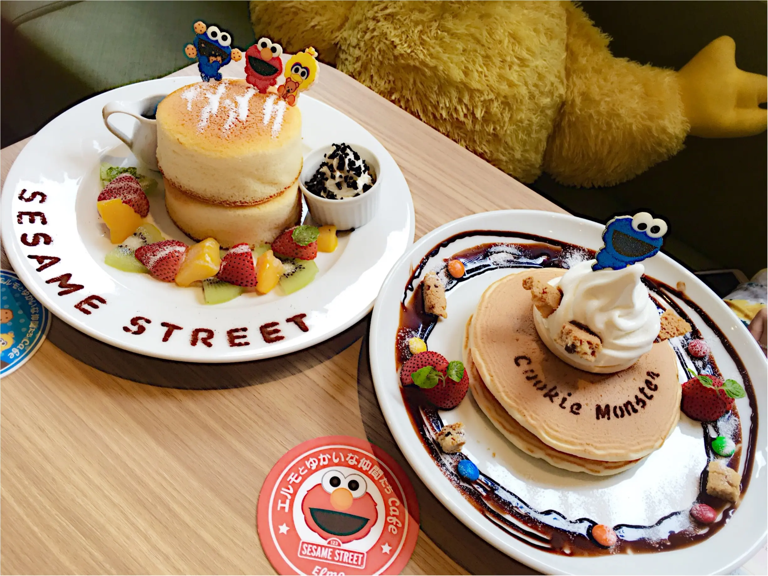 ♡原宿のエルモカフェ満喫‼︎♡モアハピ◡̈のぞみ♡_8