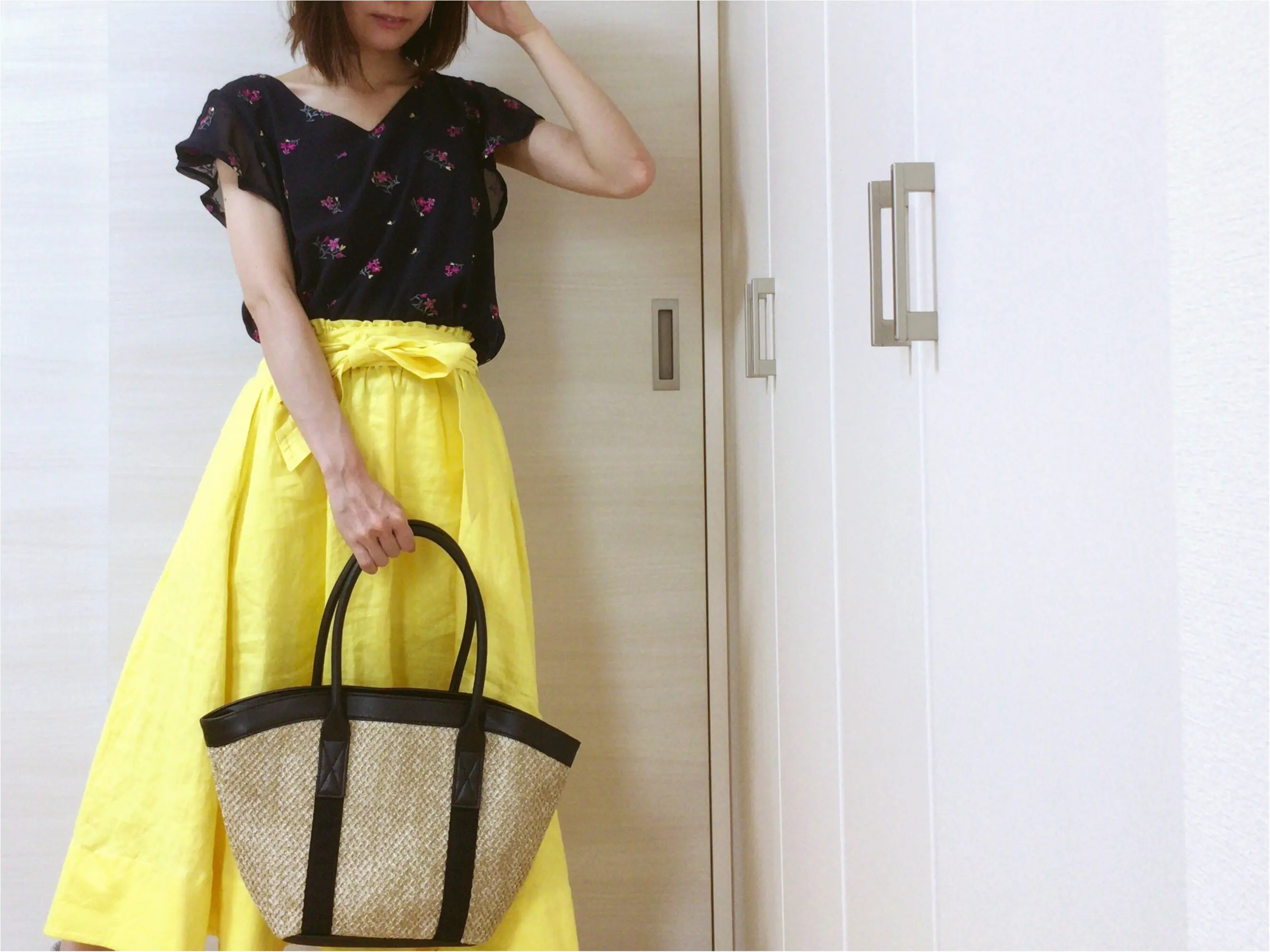 【SALE】990円!GU《カゴトートバッグ》可愛い♡夏ファッション必須アイテムをさらに安く♡_5
