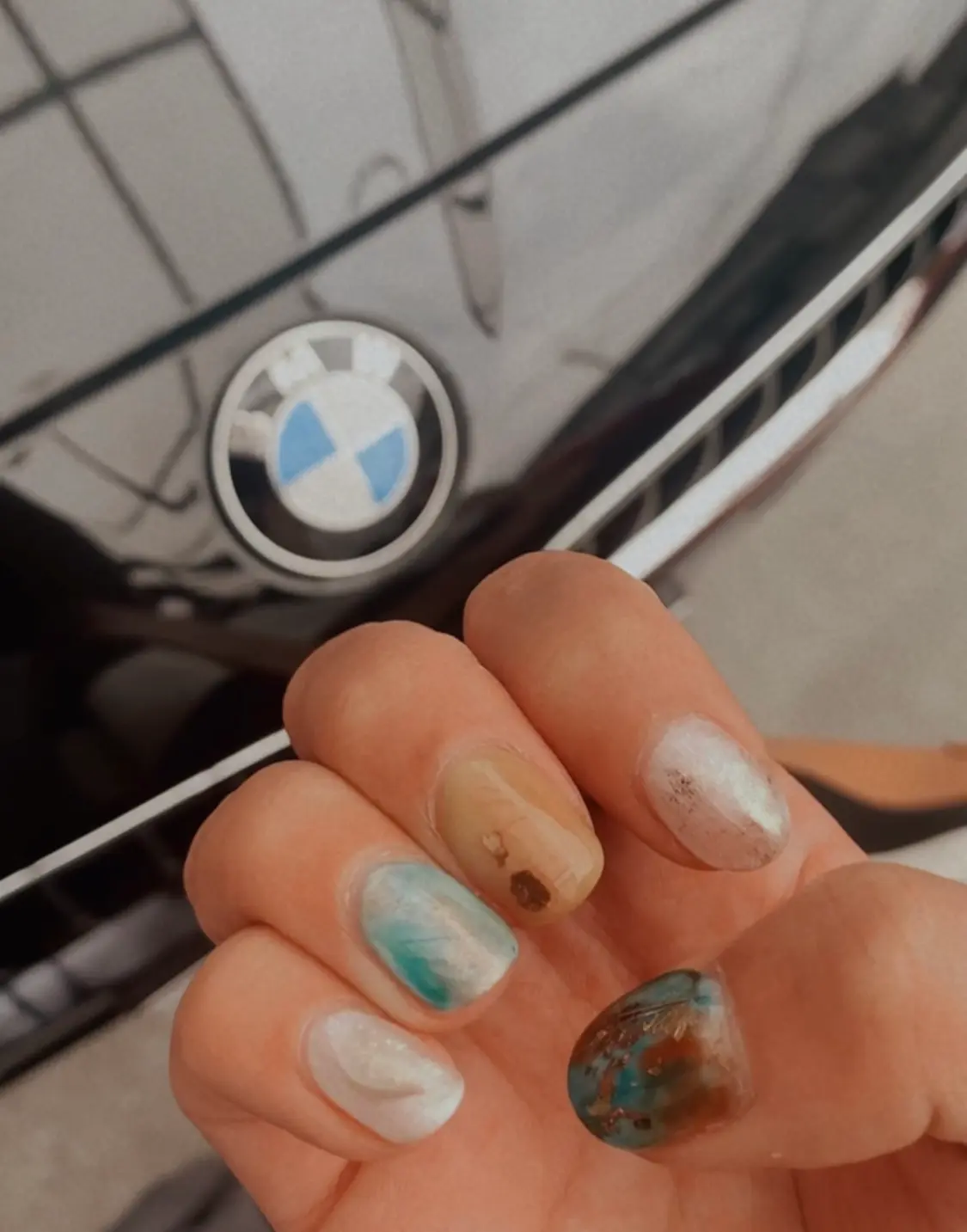 〈 nail 〉初うるうるネイルに挑戦☺︎_2