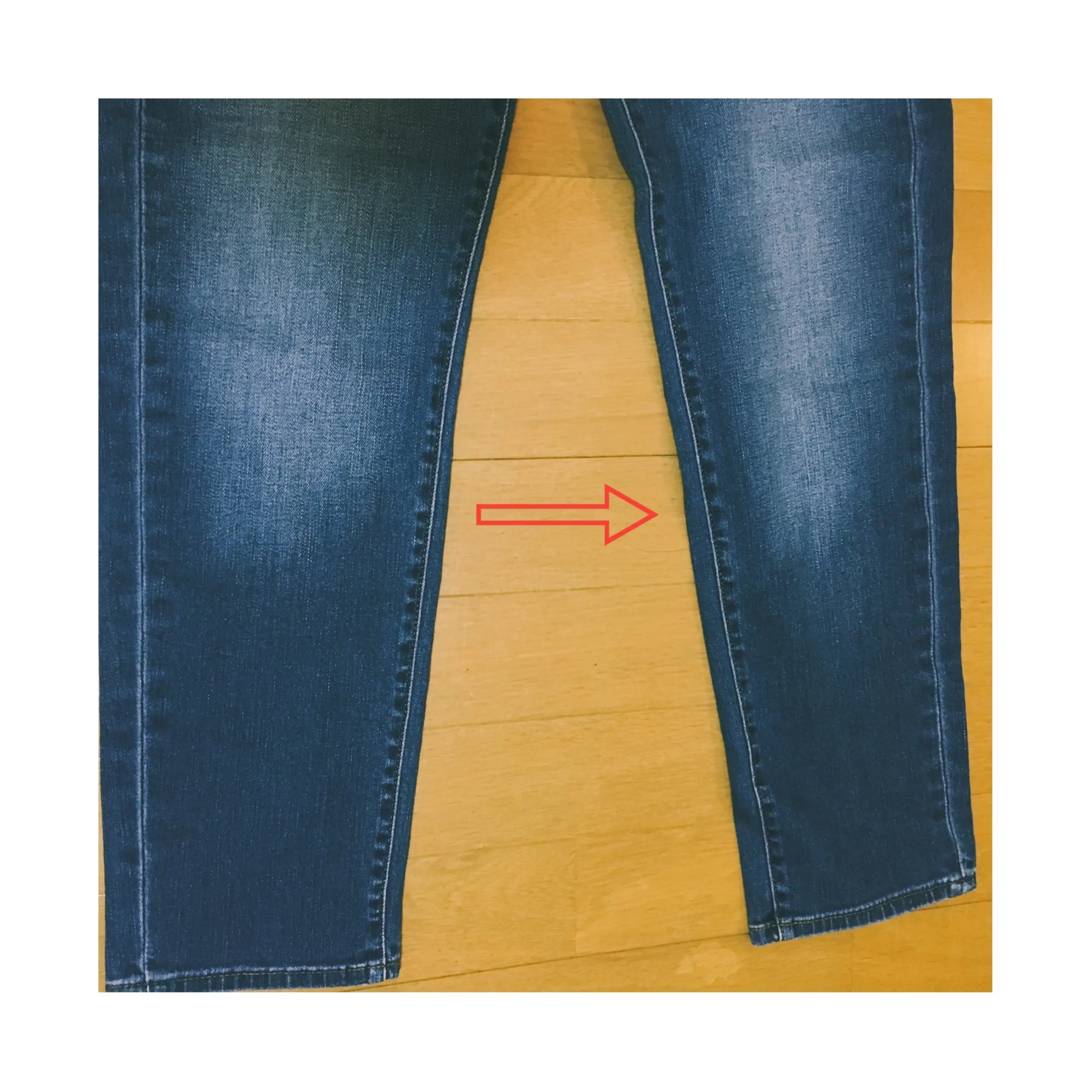 《明日まで期間限定価格¥2,990+税★買い忘れ厳禁☝︎☝︎☝︎》【UNIQLO】のハイライズシガレットジーンズをgetしました❤️_3