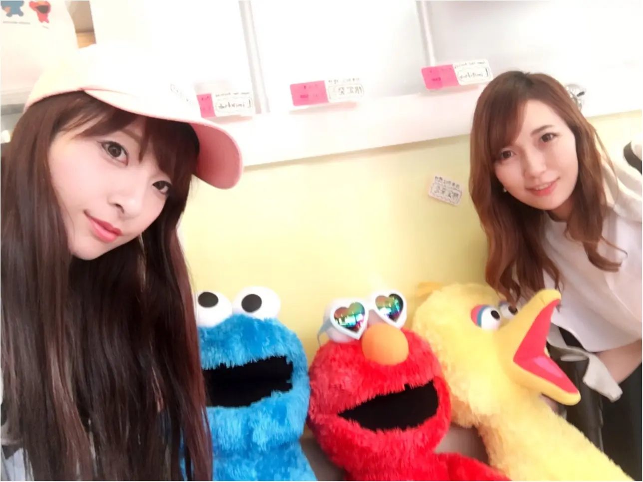 ♡原宿のエルモカフェ満喫‼︎♡モアハピ◡̈のぞみ♡_11